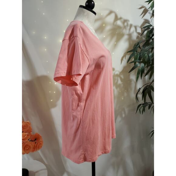 Cuffys Cape Cod Massachusetts Black Lab Dog T-Shirt Womens Size XL Pink Pocket - Picture 6 of 15